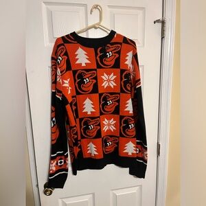 Baltimore Orioles Ugly Christmas Sweater Size L